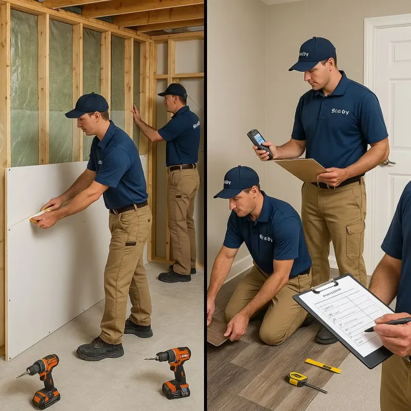 Repairs and Reconstruction process in Rochelle, GA
